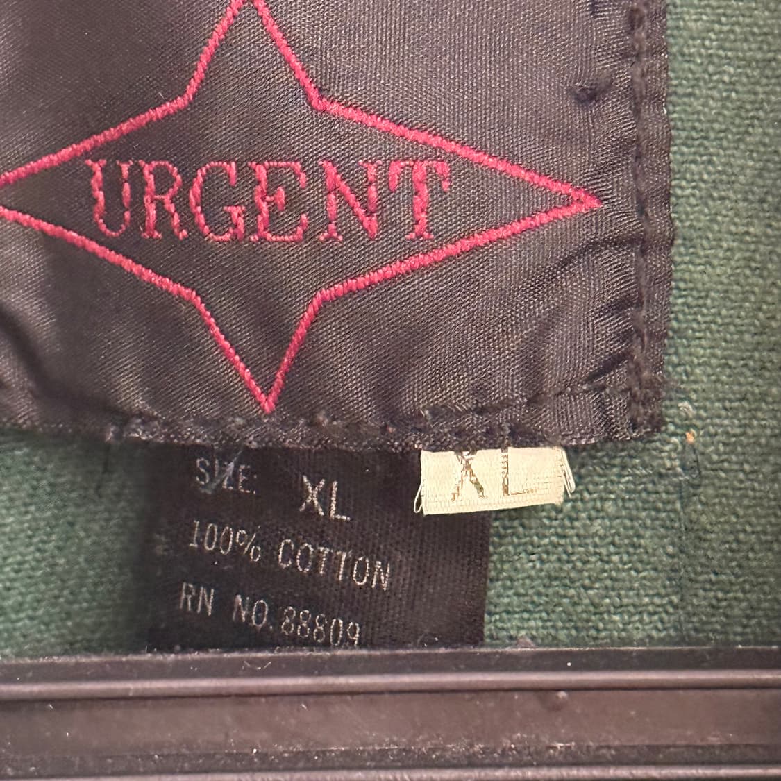 URGENT 빈티지 데님 오버핏 워크 자켓 (XL) 상품이미지2