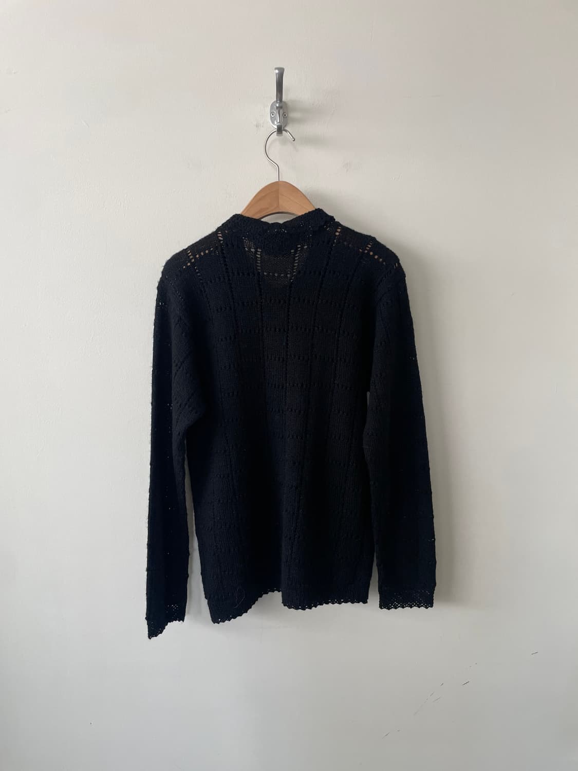 vintage crochet wool cardigan 상품이미지7