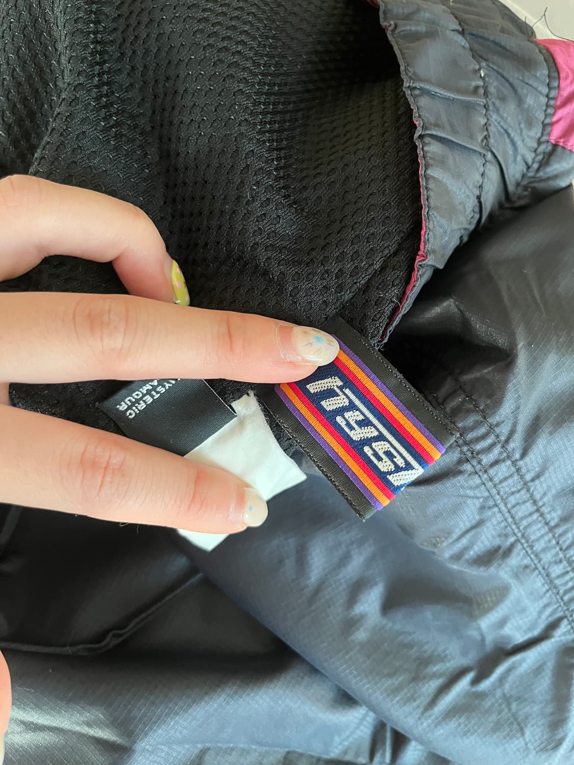 히스테릭 글래머 아카이브 나일론 트랙 팬츠 스트링 조거 팬츠 스포츠 상품이미지5