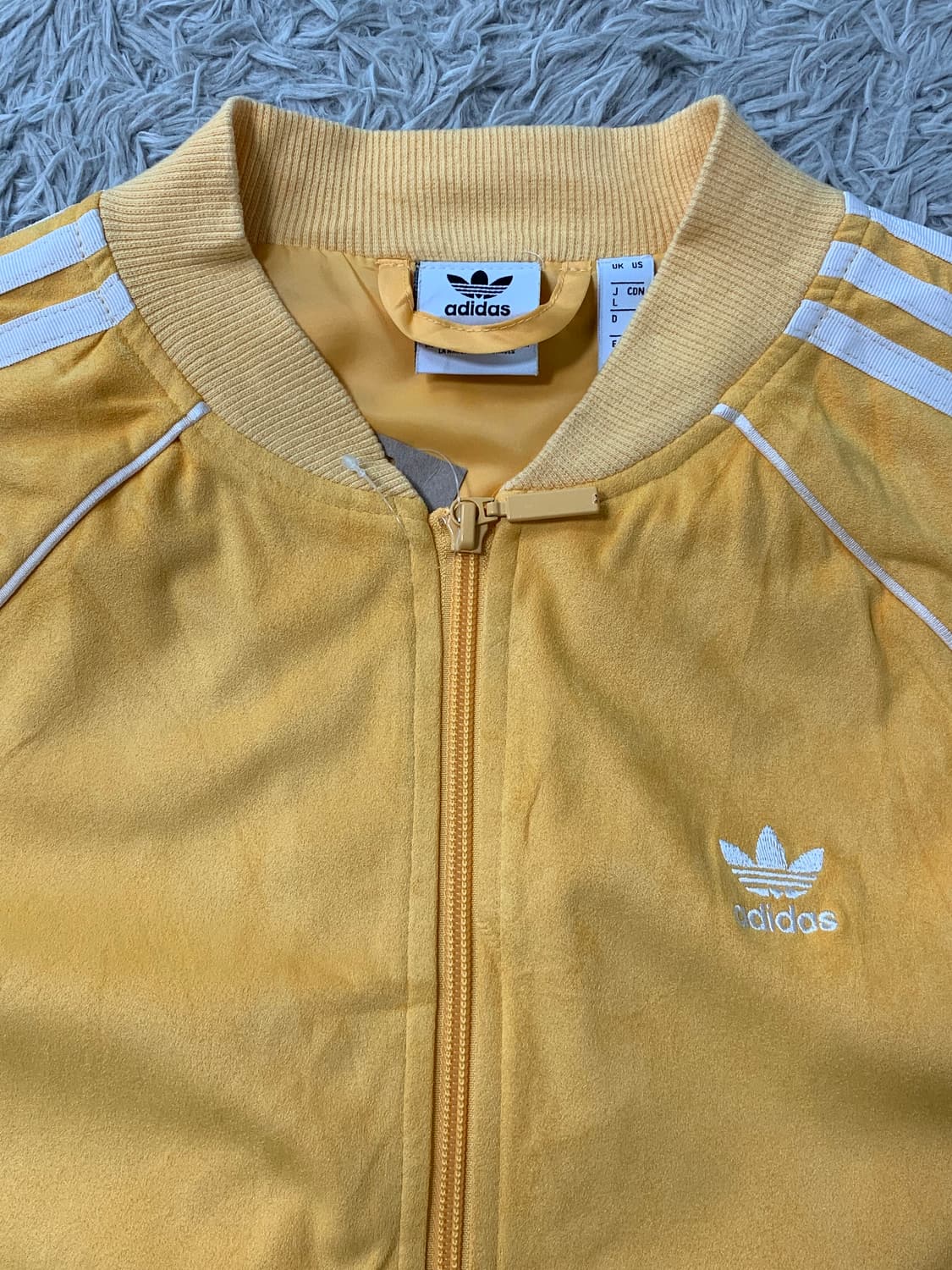 아디다스 스웨이드 트랙탑 져지 (공용M) 상품이미지5