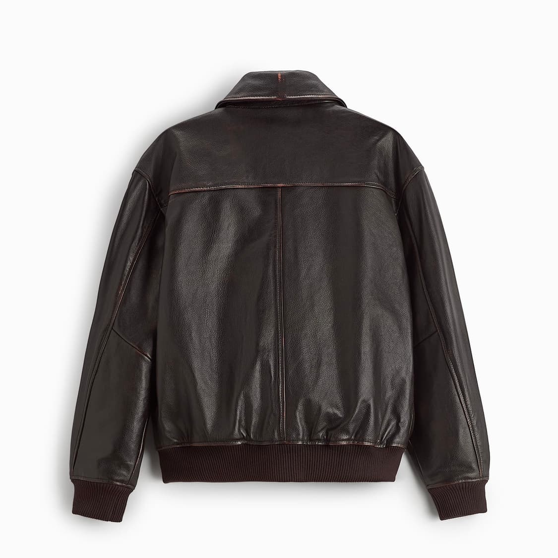 자라 포켓 레더 자켓 소가죽 A-2 자켓 상품이미지2