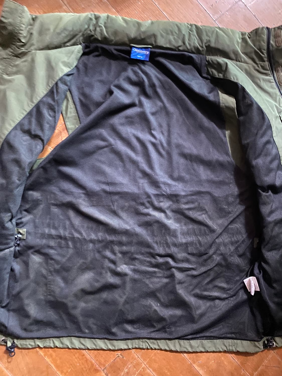 디스커버리 남성 아웃도어 후드내장 조끼 100 상품이미지5