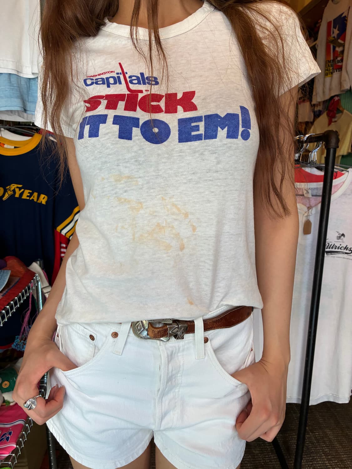 80’s Hanes Washington Capitals Tee 상품이미지1