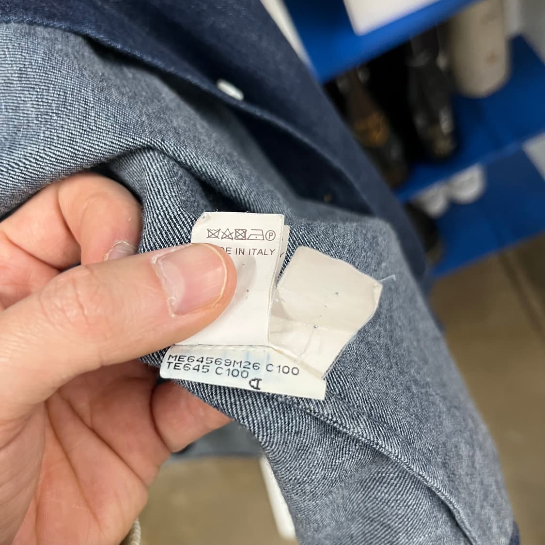 브루넬로쿠치넬리 우먼 데님셔츠 L 상품이미지6