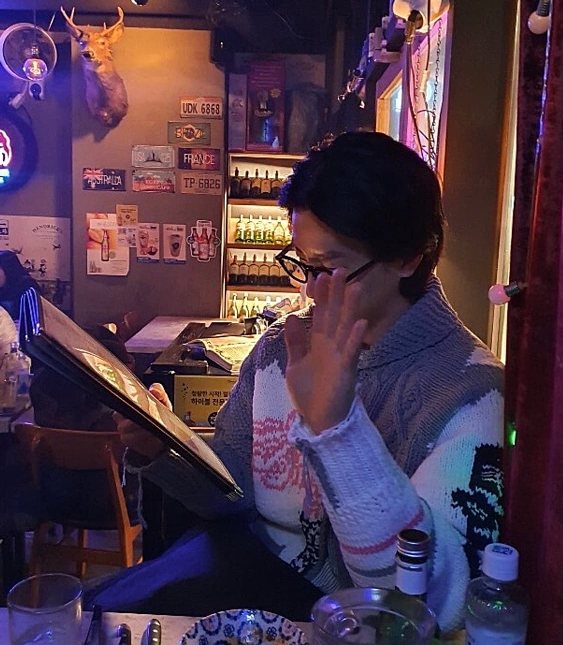 부후토 니트 짚업 가디건- M - 1월까지 20% 세일가. 상품이미지1