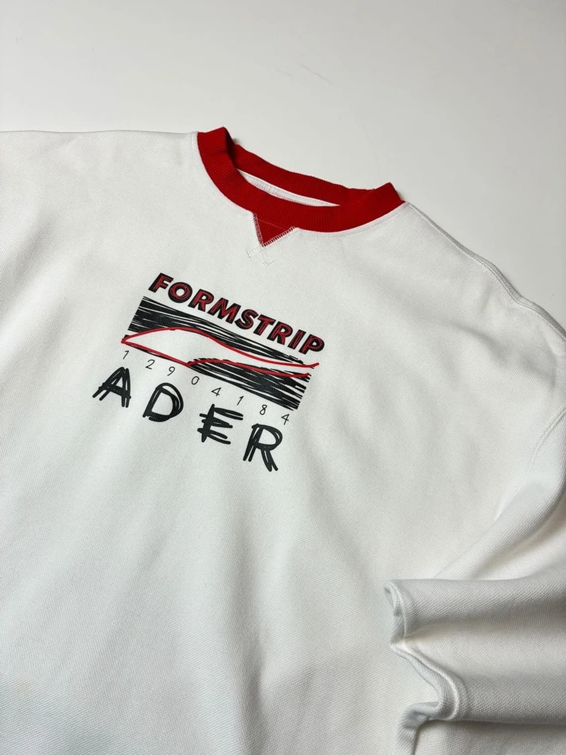 아더에러 x 푸마 19ss 크루넥 배색 맨투맨 PN8438 상품이미지2