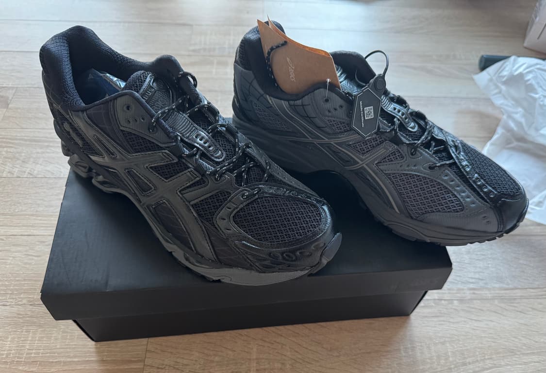 [290]아식스 x 헤이븐 젤 님버스 10.1 블랙 상품이미지1