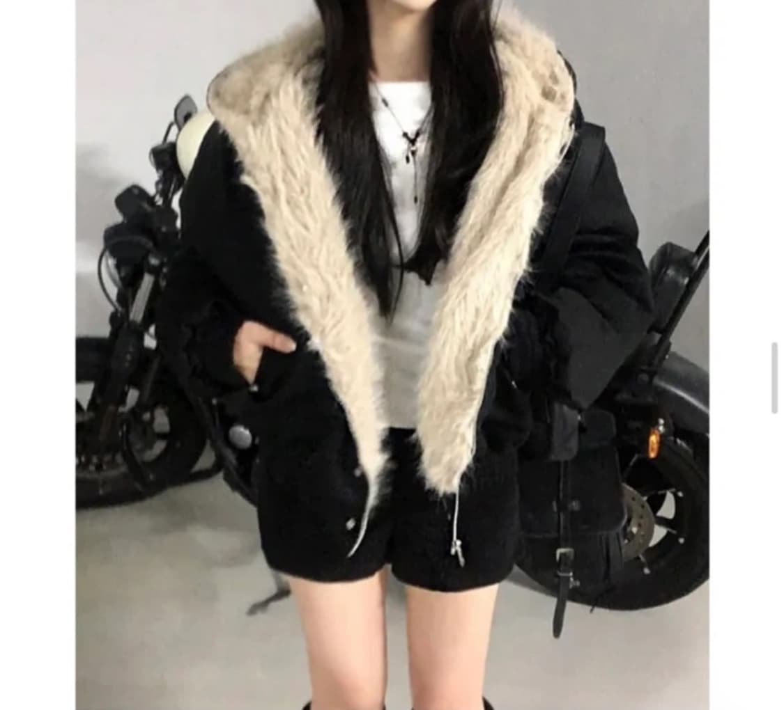 y2k깔 패딩점퍼 상품이미지1