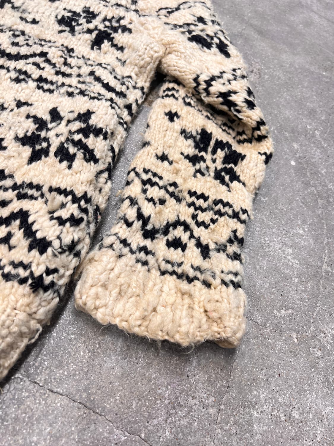 60‘s 코위찬 핸드메이드 스웨터 상품이미지10