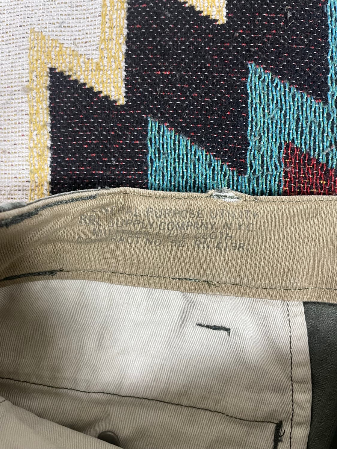 RRL 헤링본 필드 치노 팬츠(32x32) 상품이미지4