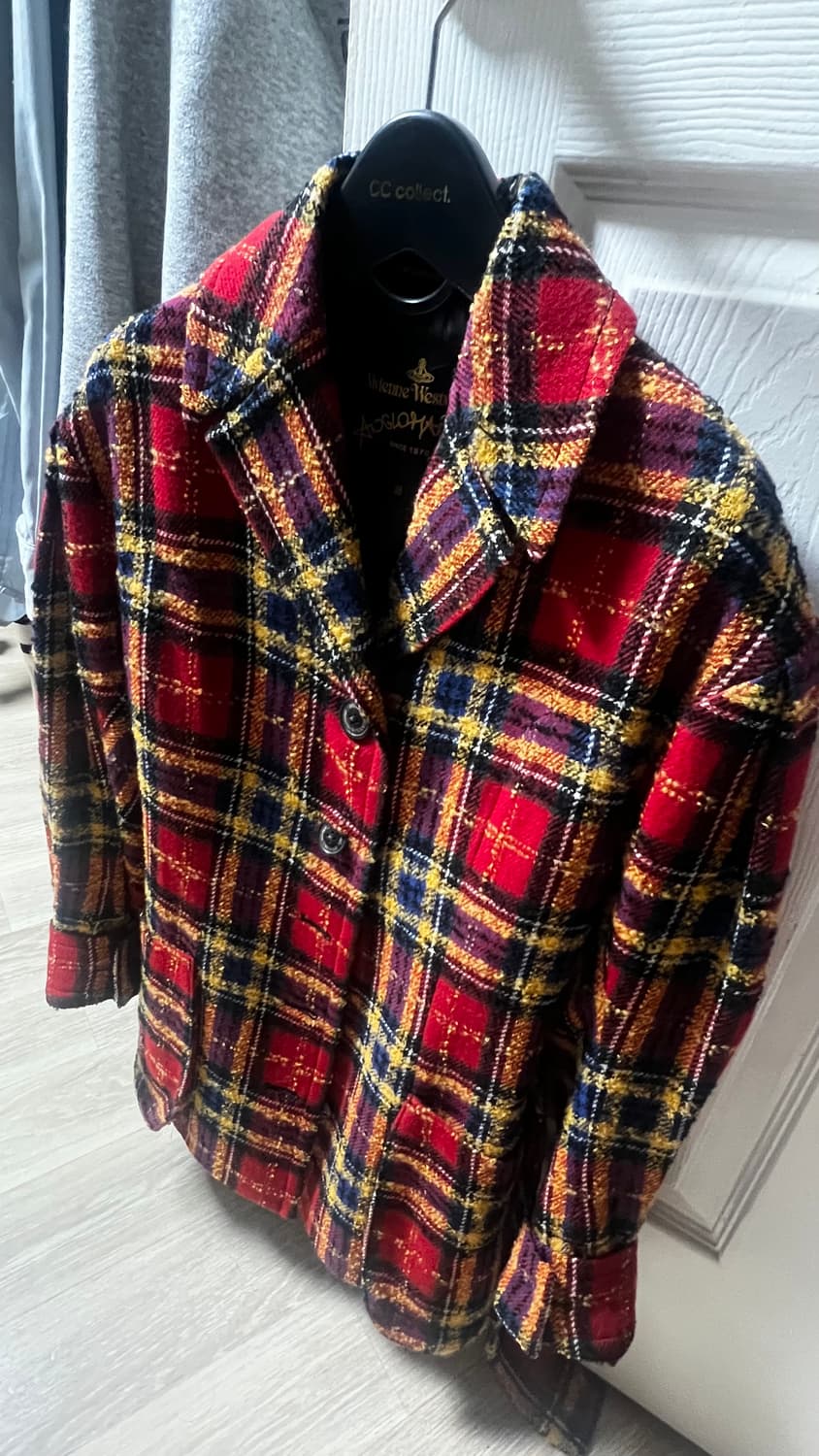 [비비안웨스트우드] 레드벨벳 조이 비비안 체크 자켓 상품이미지5