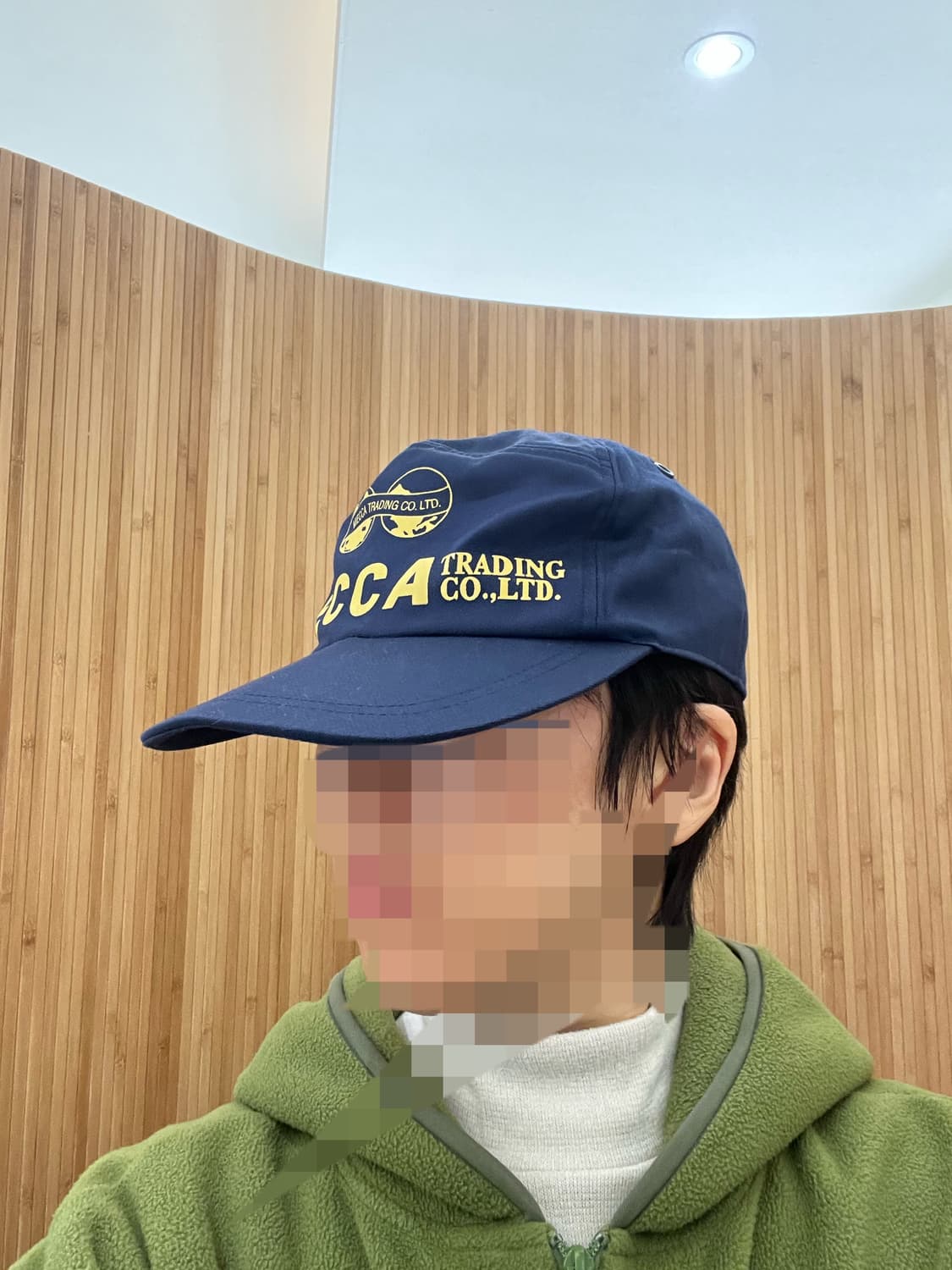 일본빈티지 모자 MECCA TRADING 네이비 판매 상품이미지6
