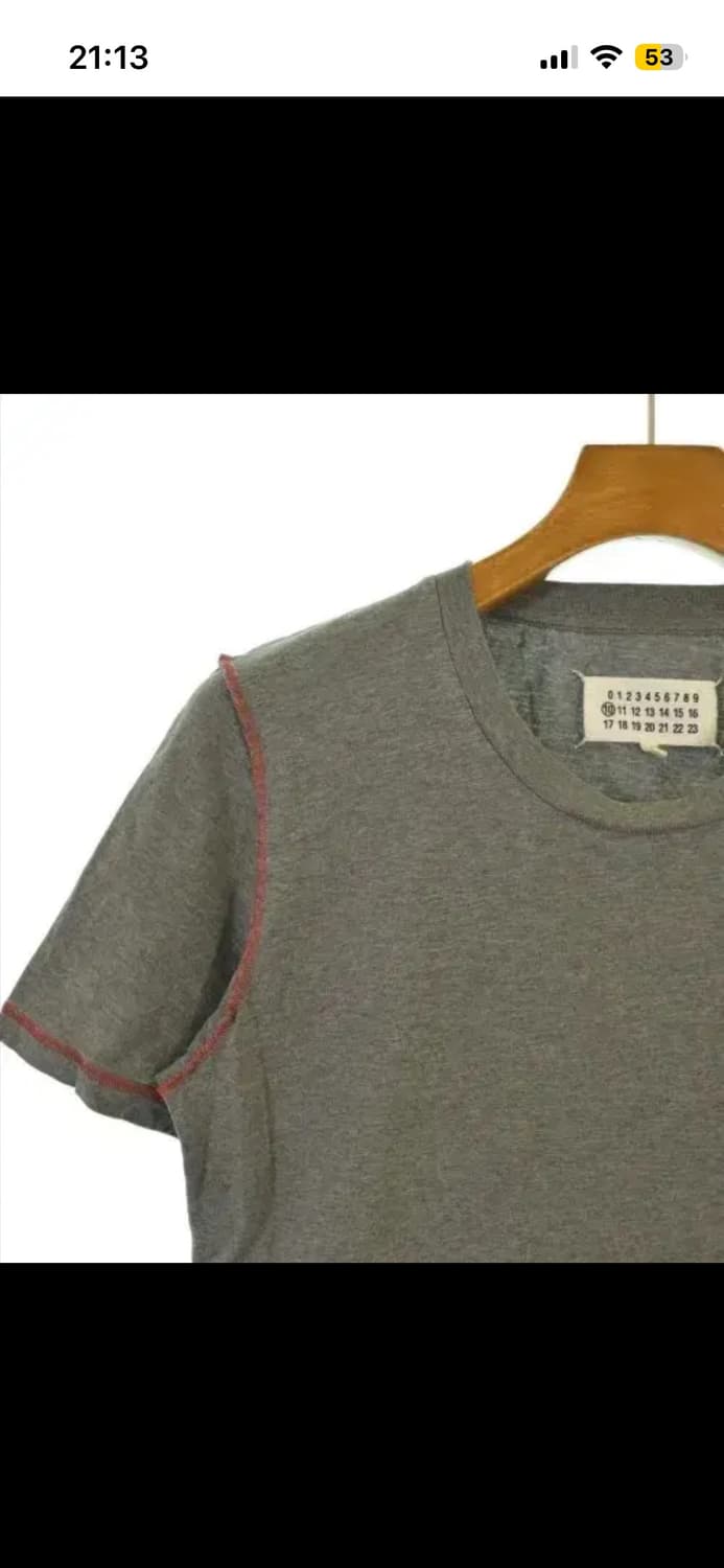 Maison margiela overlock stitch t-shirt 상품이미지4