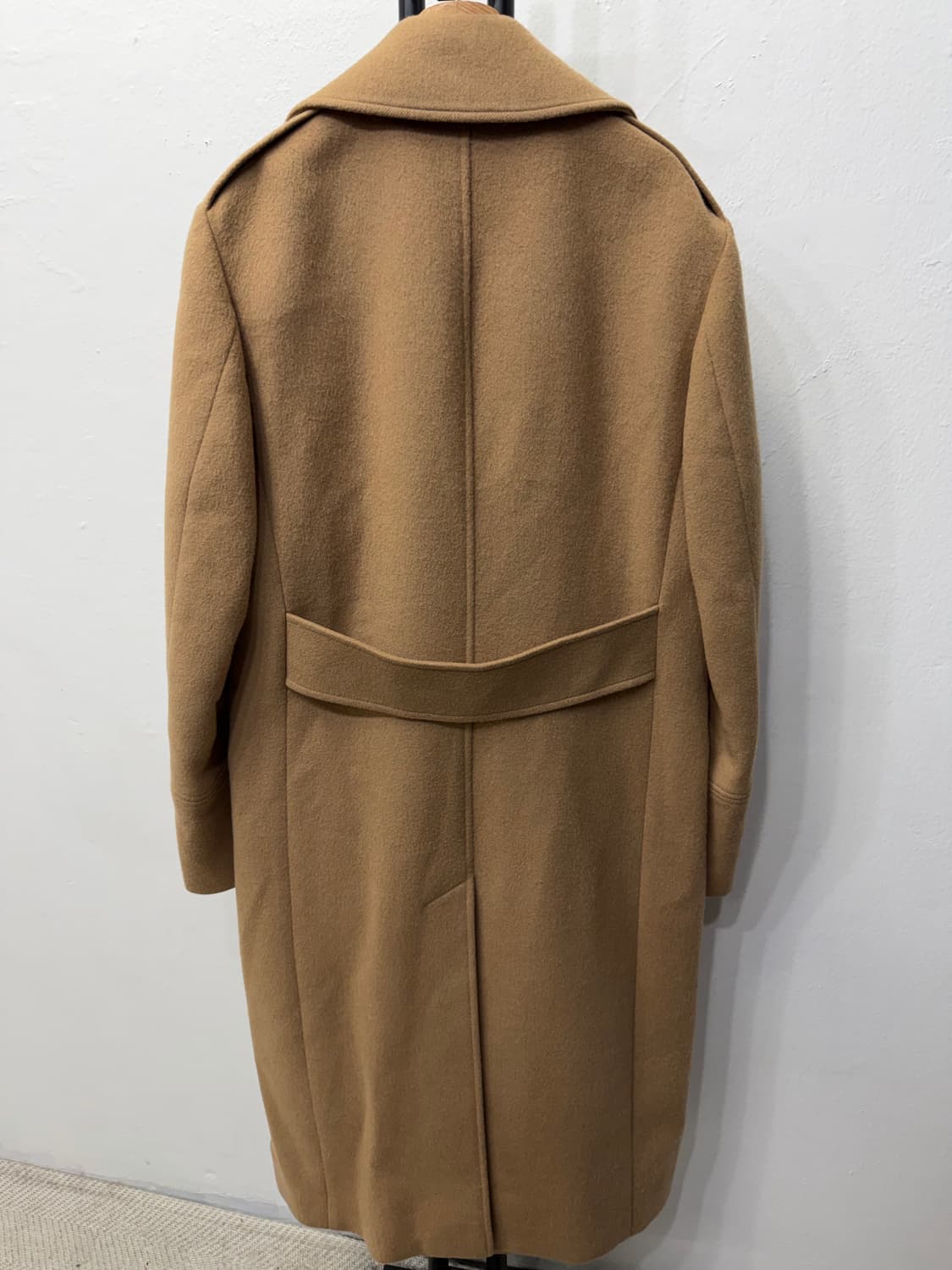 정품) 산드로옴므 코트 브라운 100 상품이미지5