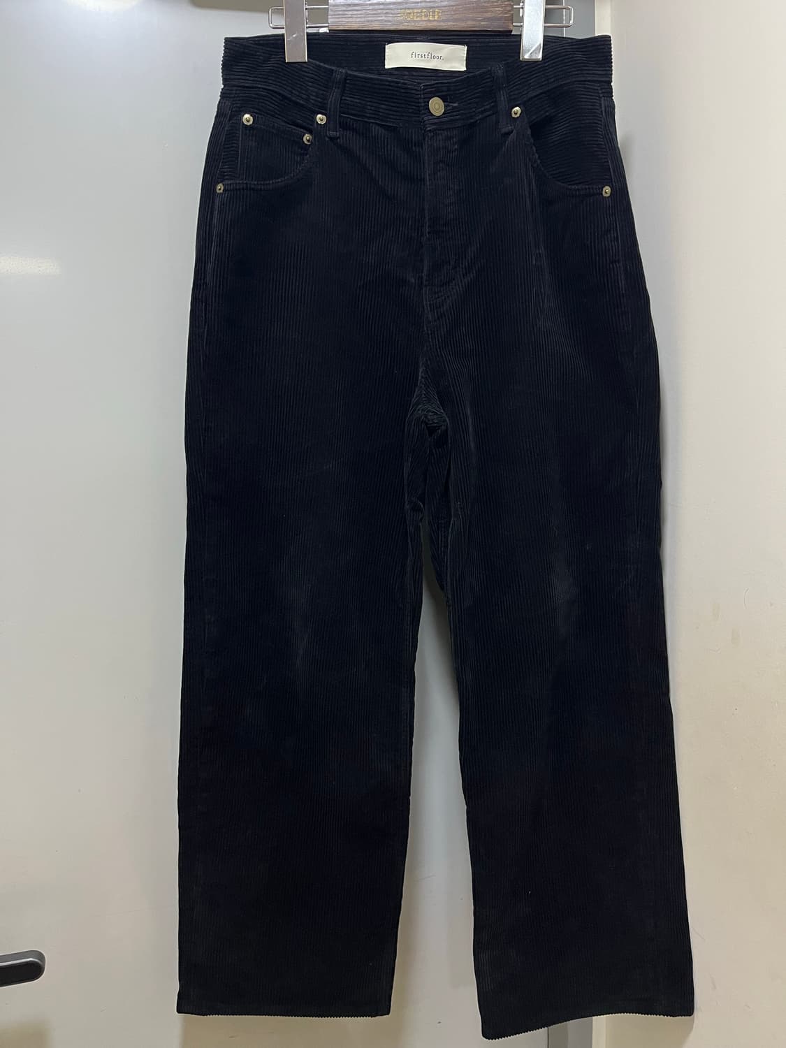 [46 레귤러] 퍼스트플로어 도슨팬츠 블랙 상품이미지2