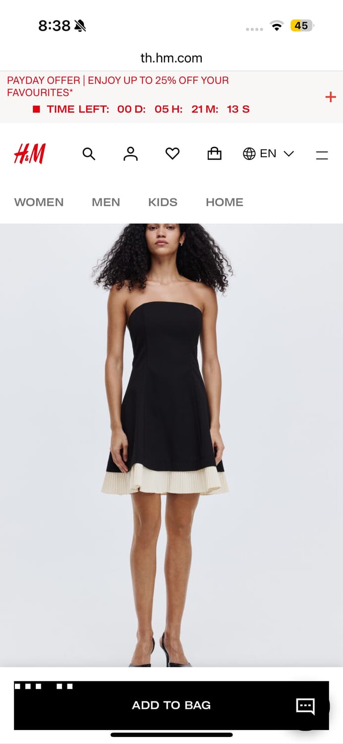 h&m 미니드레스 상품이미지2