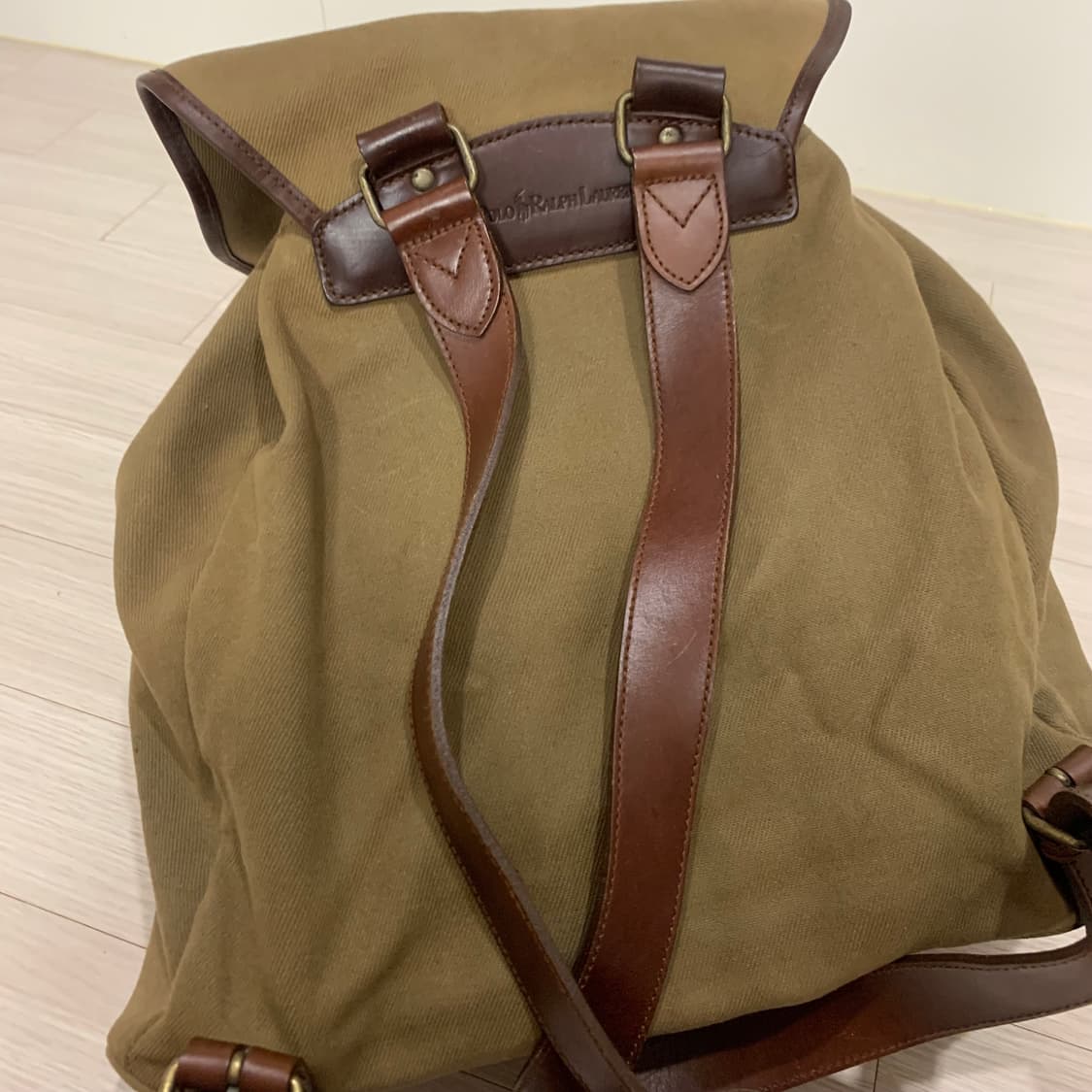 Polo ralplauren canvas rucksack . 상품이미지3