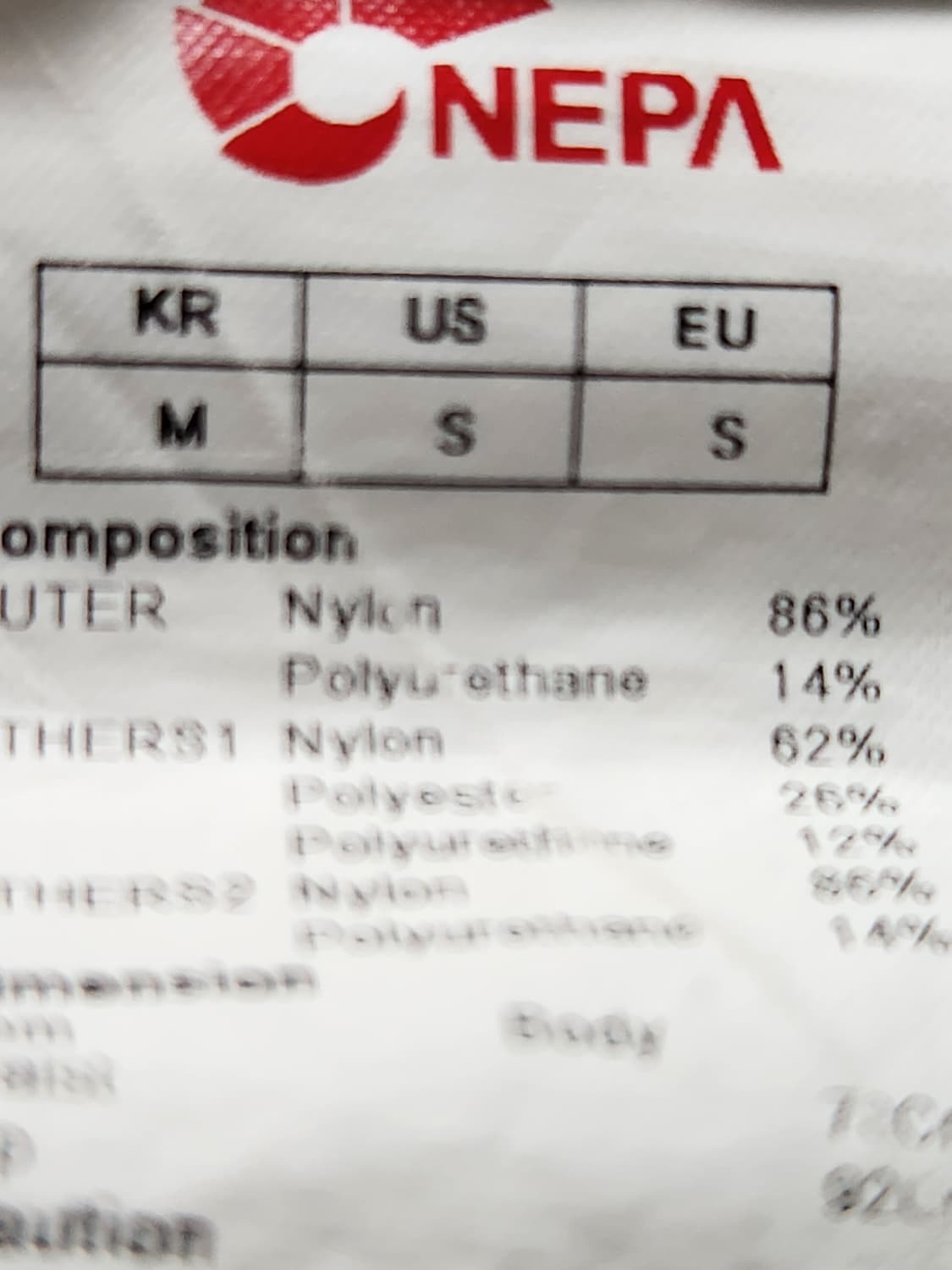 네파 여성 등산바지 사이즈m

오염 하자없이 깨끗해요^^

세탁해뒀어요  상품이미지10