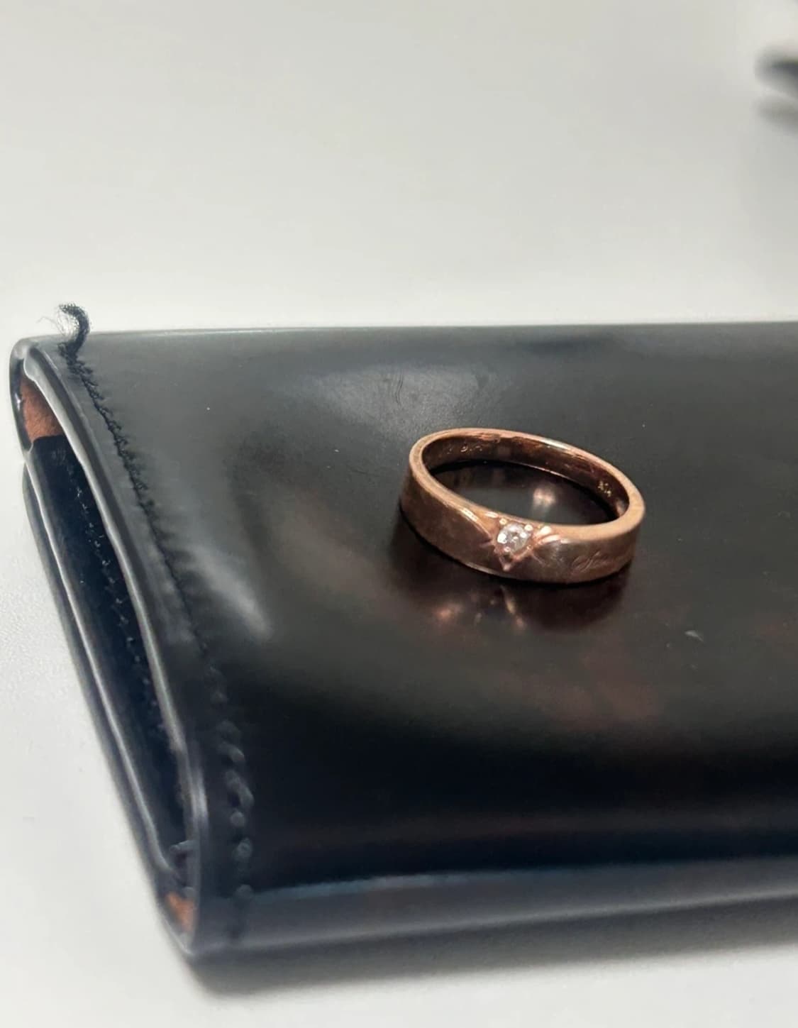 14k 로즈골드 반지 8호 상품이미지3