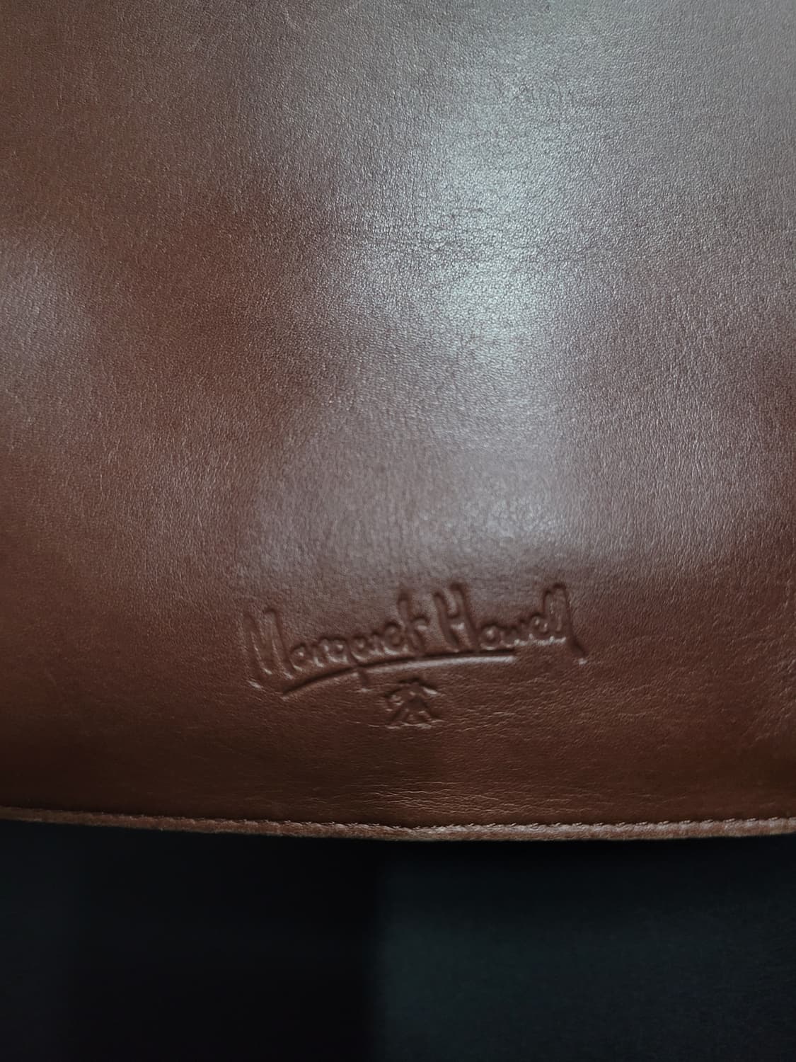 MARGARET HOWELL 마가렛호웰 빈티지 레더 숄더백 상품이미지3