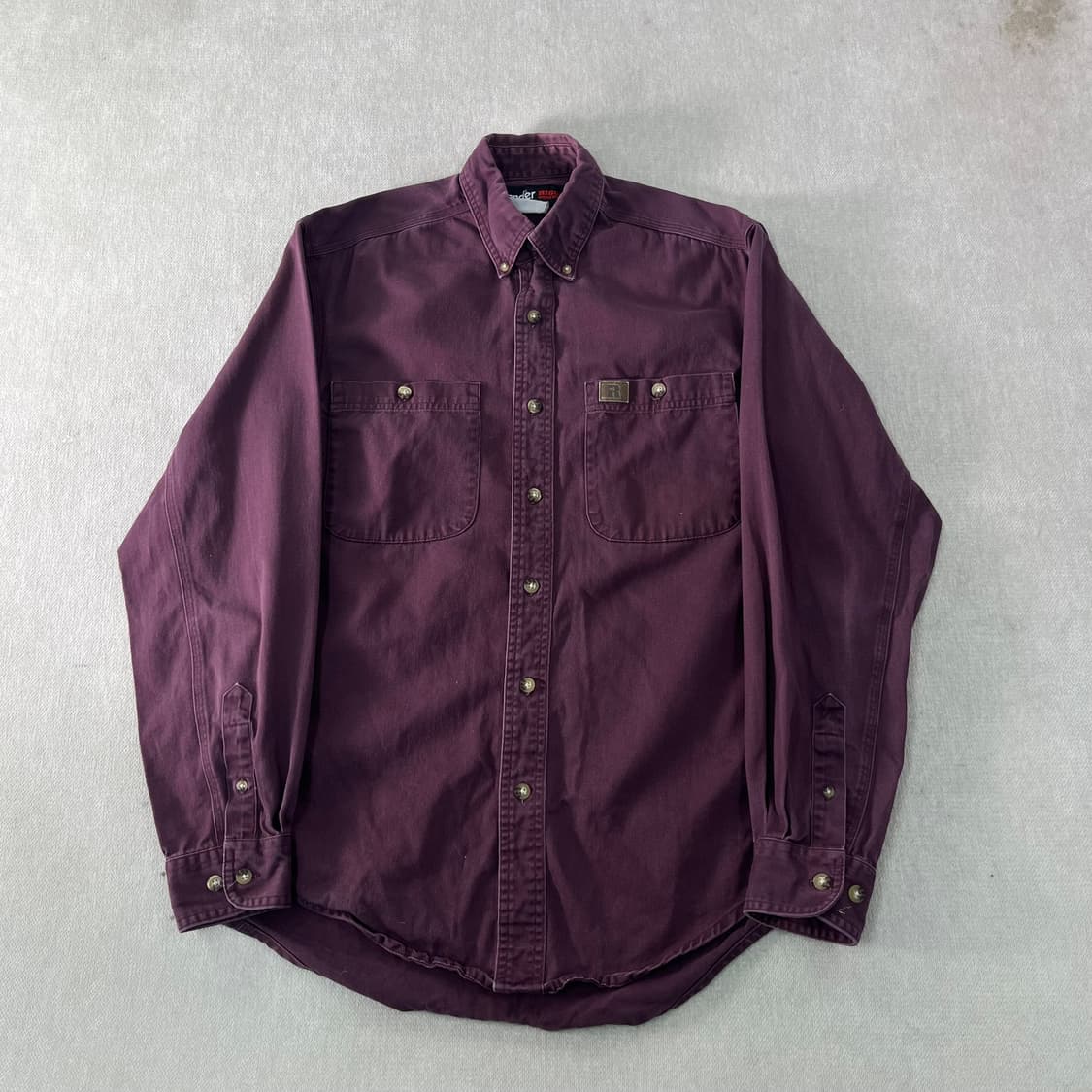 100 랭글러 00s 릭스 워크웨어 코튼셔츠  상품이미지1