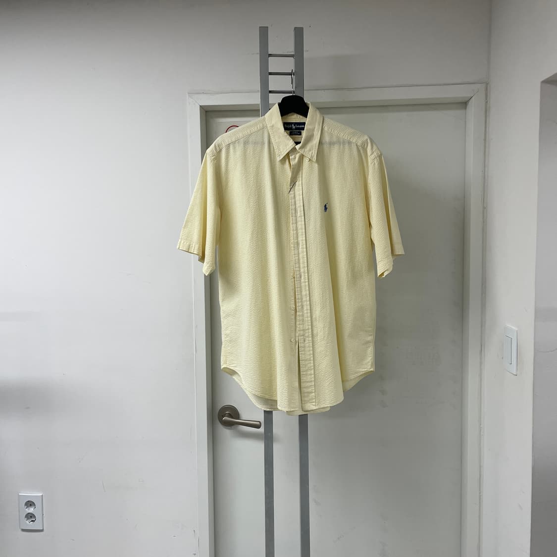 폴로 랄프로렌 시어서커 반팔 셔츠 L 상품이미지1