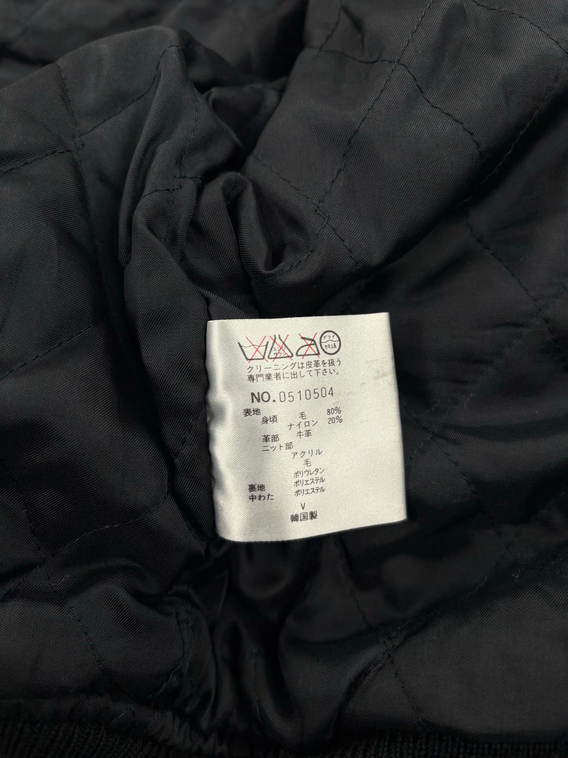 80's DC Varsity Jacket    상품이미지5