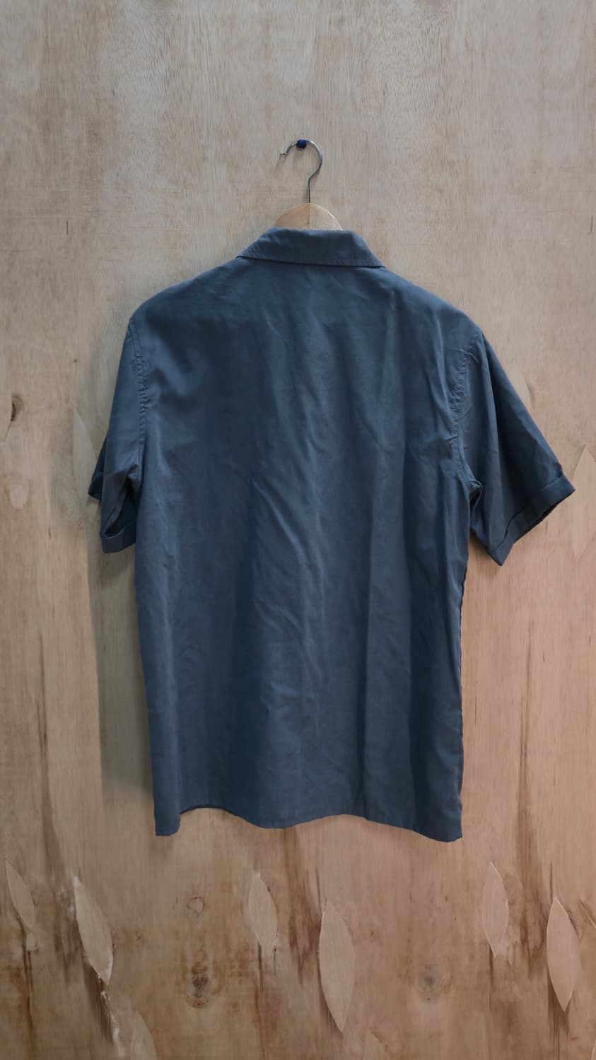 블루 반팔 셔츠 M 상품이미지4