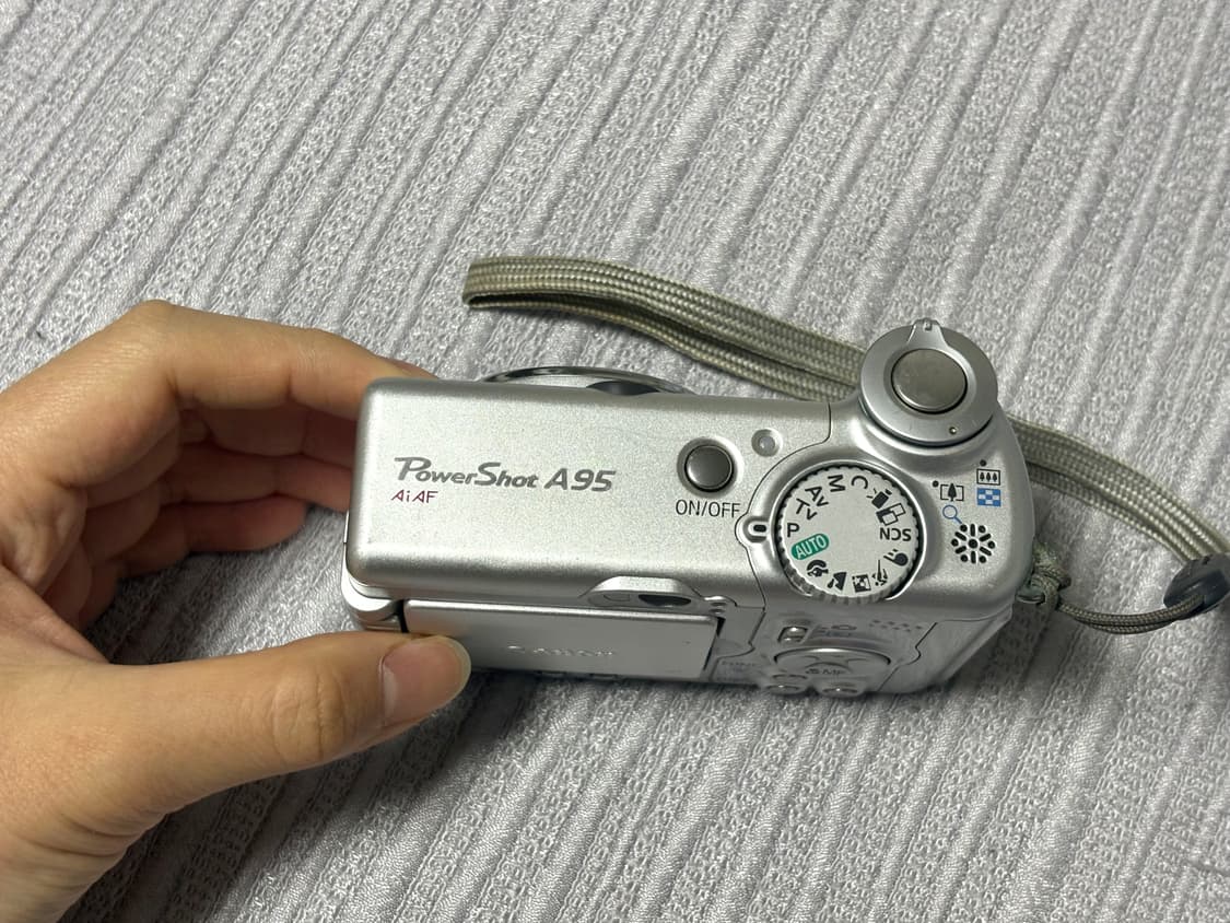 셀카 가능!) 캐논 파워샷 a95 (작례O) 상품이미지4