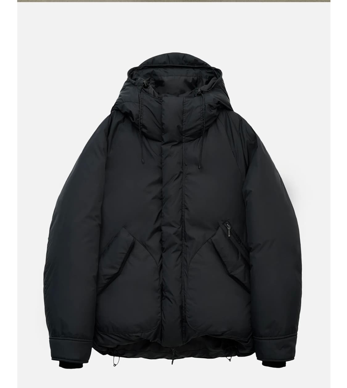 러프사이드/23FW 클라우드파카/블랙/3사이즈 상품이미지1