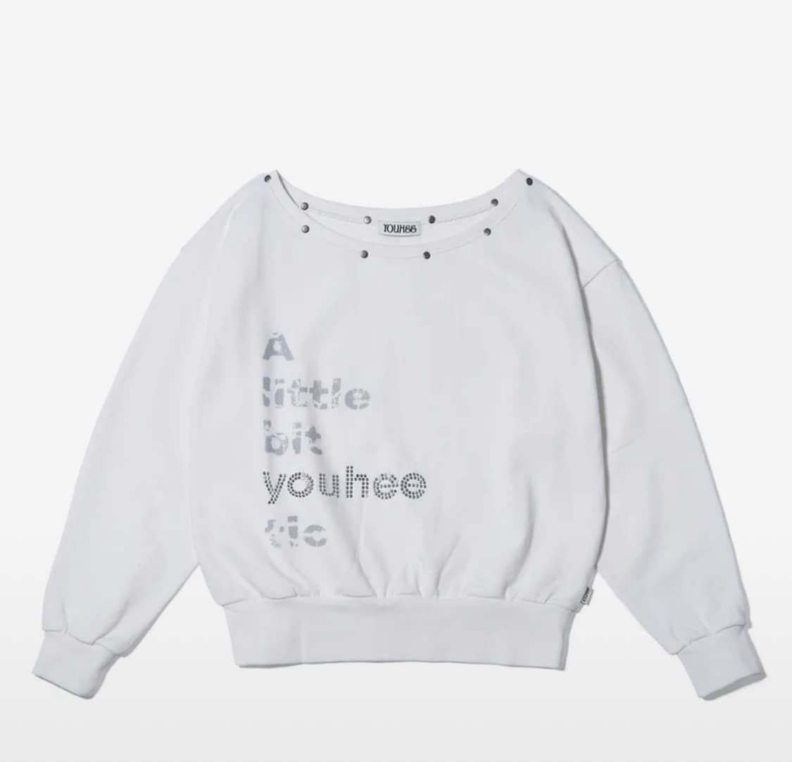 유희 원숄더 맨투맨 상품이미지1