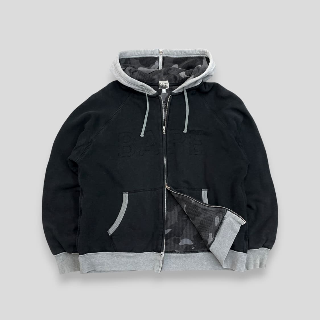 베이프 카모 후드집업 상품이미지2