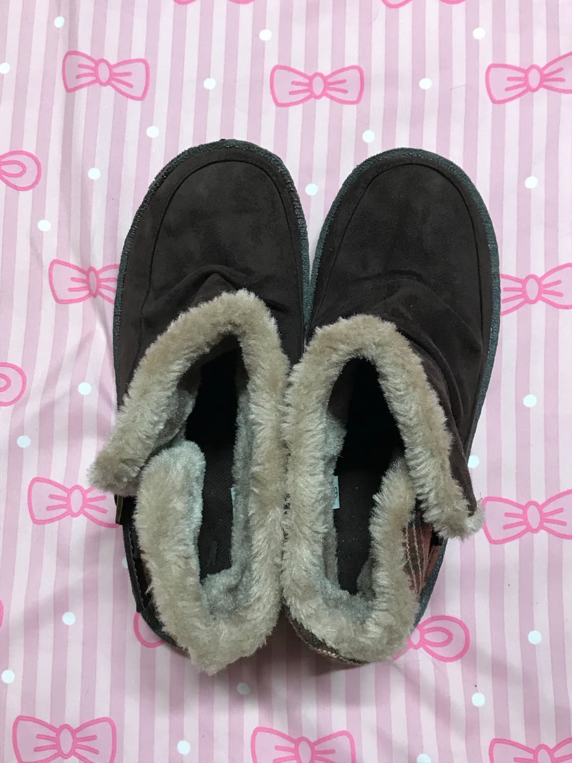 Moz 군밤 체크 셔링 부츠 모리신발 하구미신발 상품이미지6