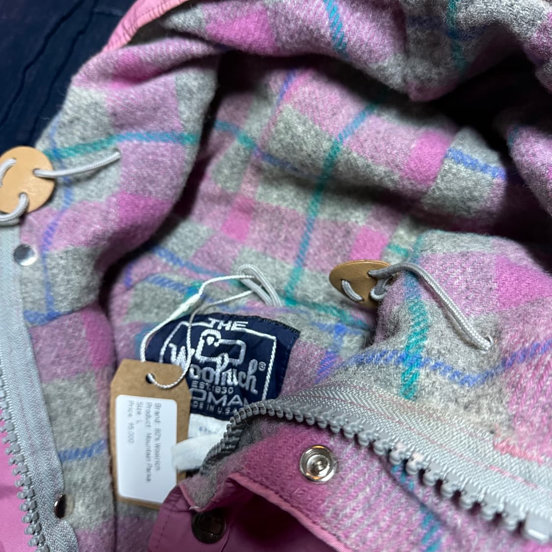 80's 울리치(W) 마운틴 파카 L 상품이미지3