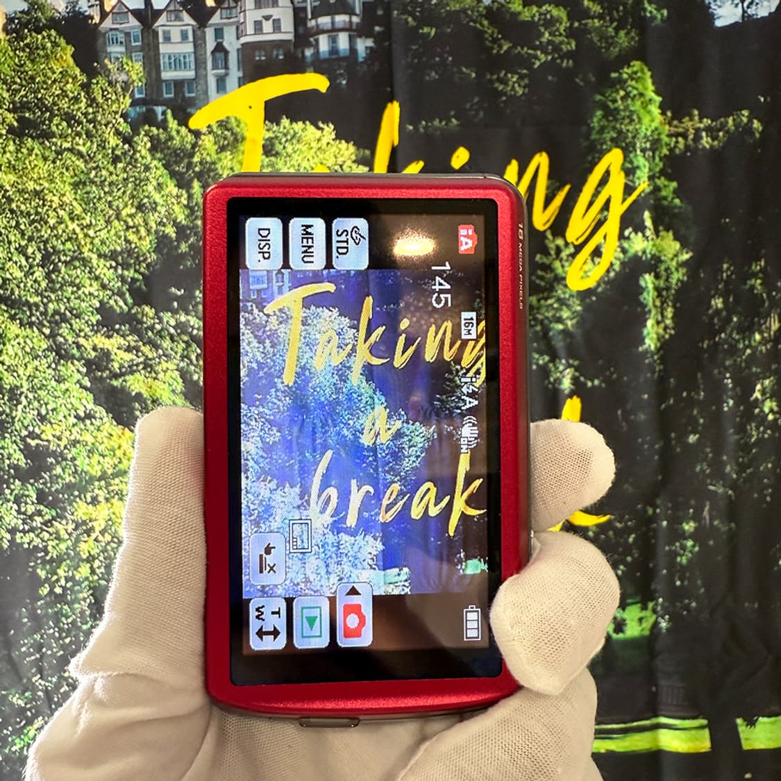 [✨블프할인] 파나소닉 DMC-FP7 핑크 레트로 디지털 카메라 상품이미지10