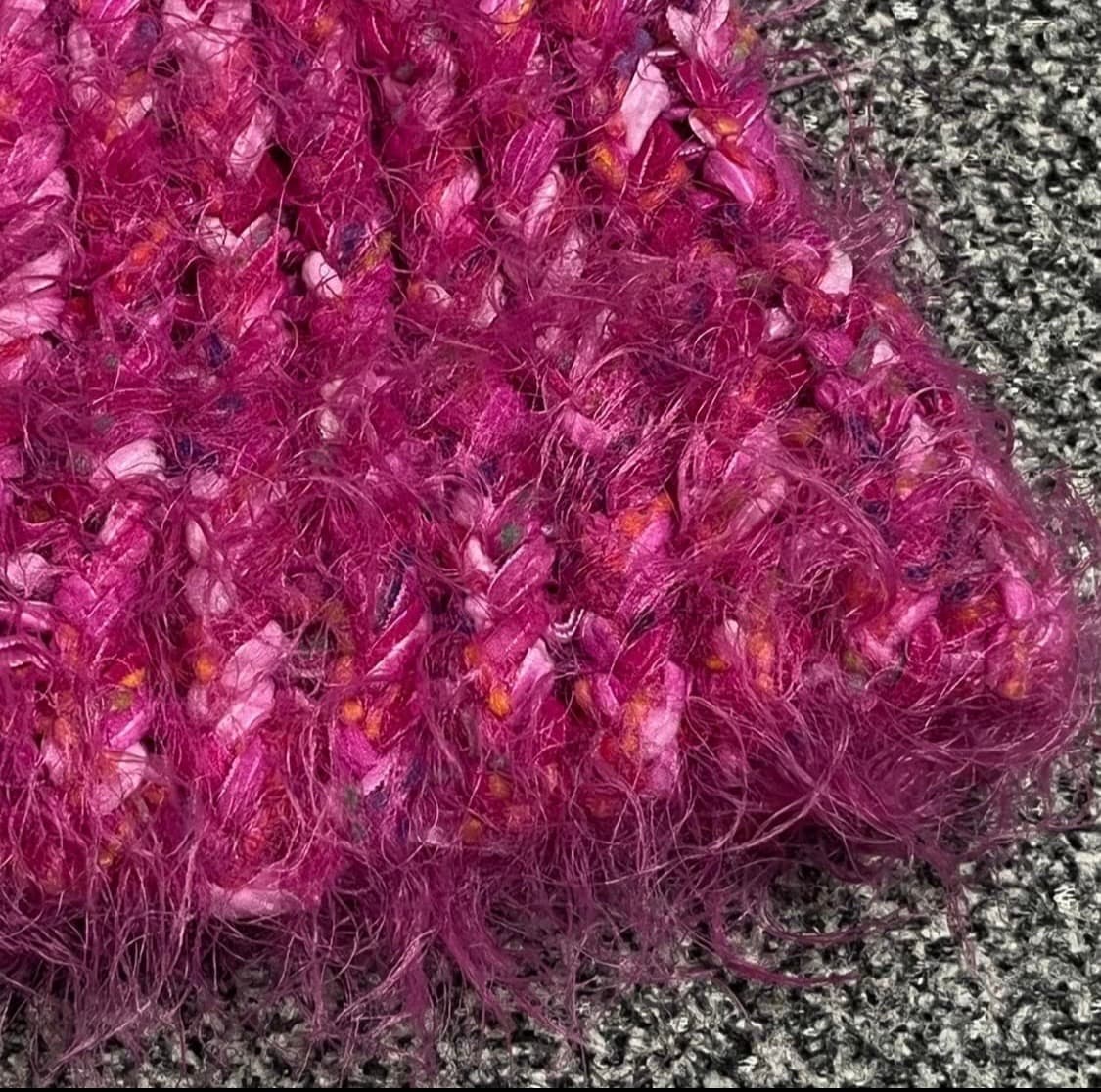 핫핑크 앙고라 비니 상품이미지2