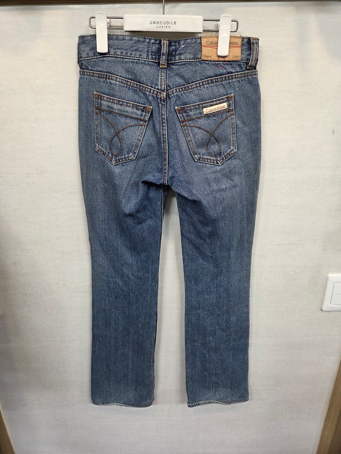 켈빈클라인 올드스쿨 부츠컷 데님팬츠 26 상품이미지2