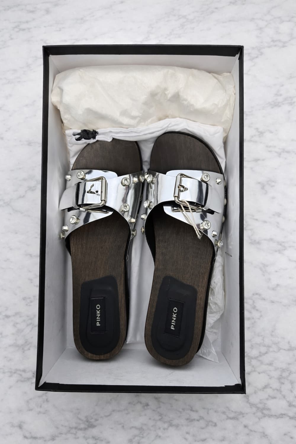 새상품 PINKO 샌들 (38사이즈) 상품이미지1