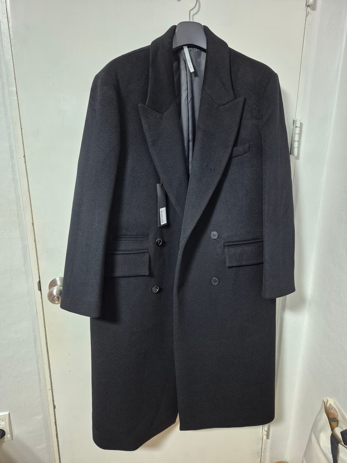 25FW 노이어 캐시미어 오버핏 더블코트 상품이미지3