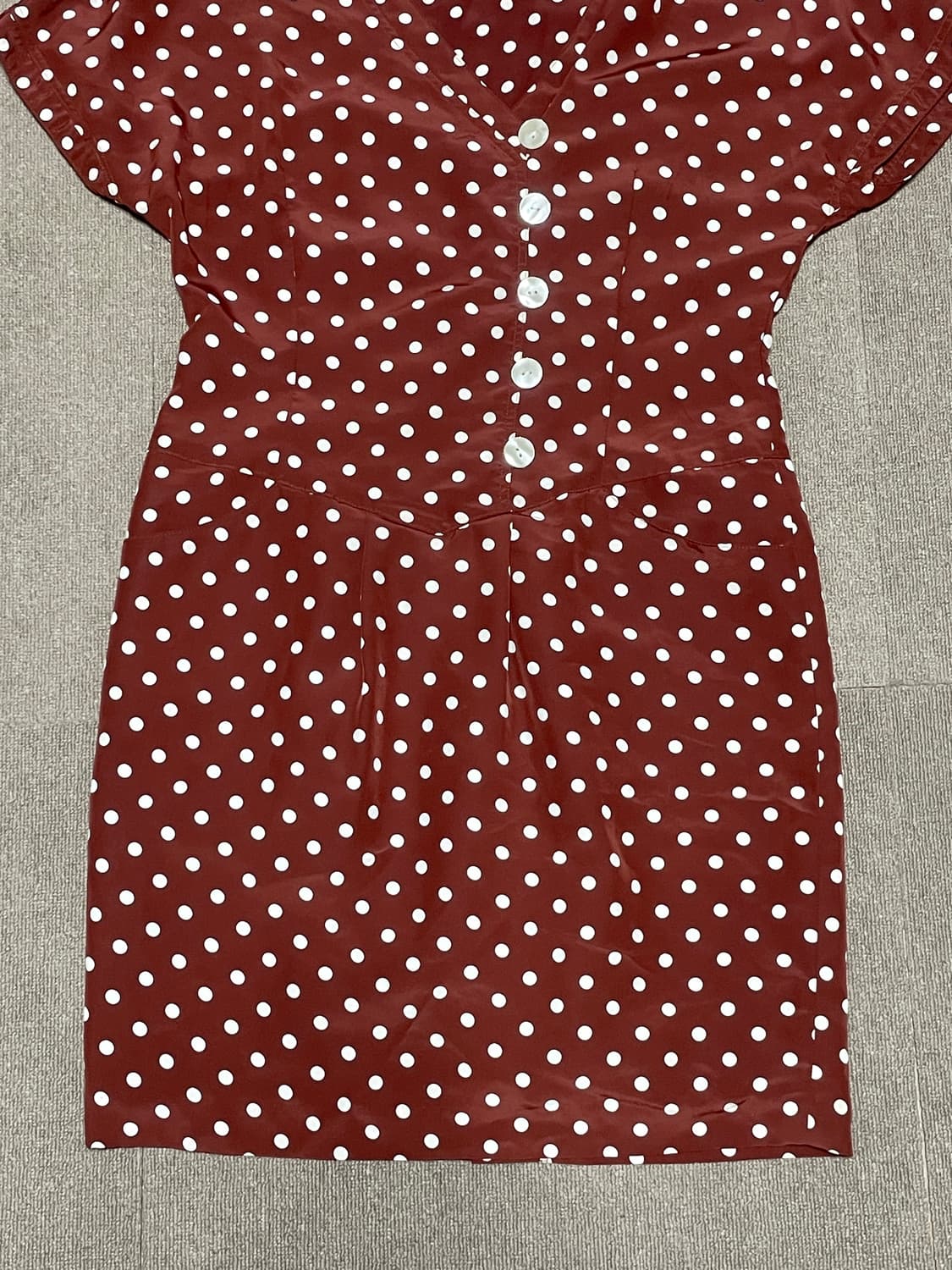 OTTO Collection 도트 버튼 원피스 J02596 상품이미지2
