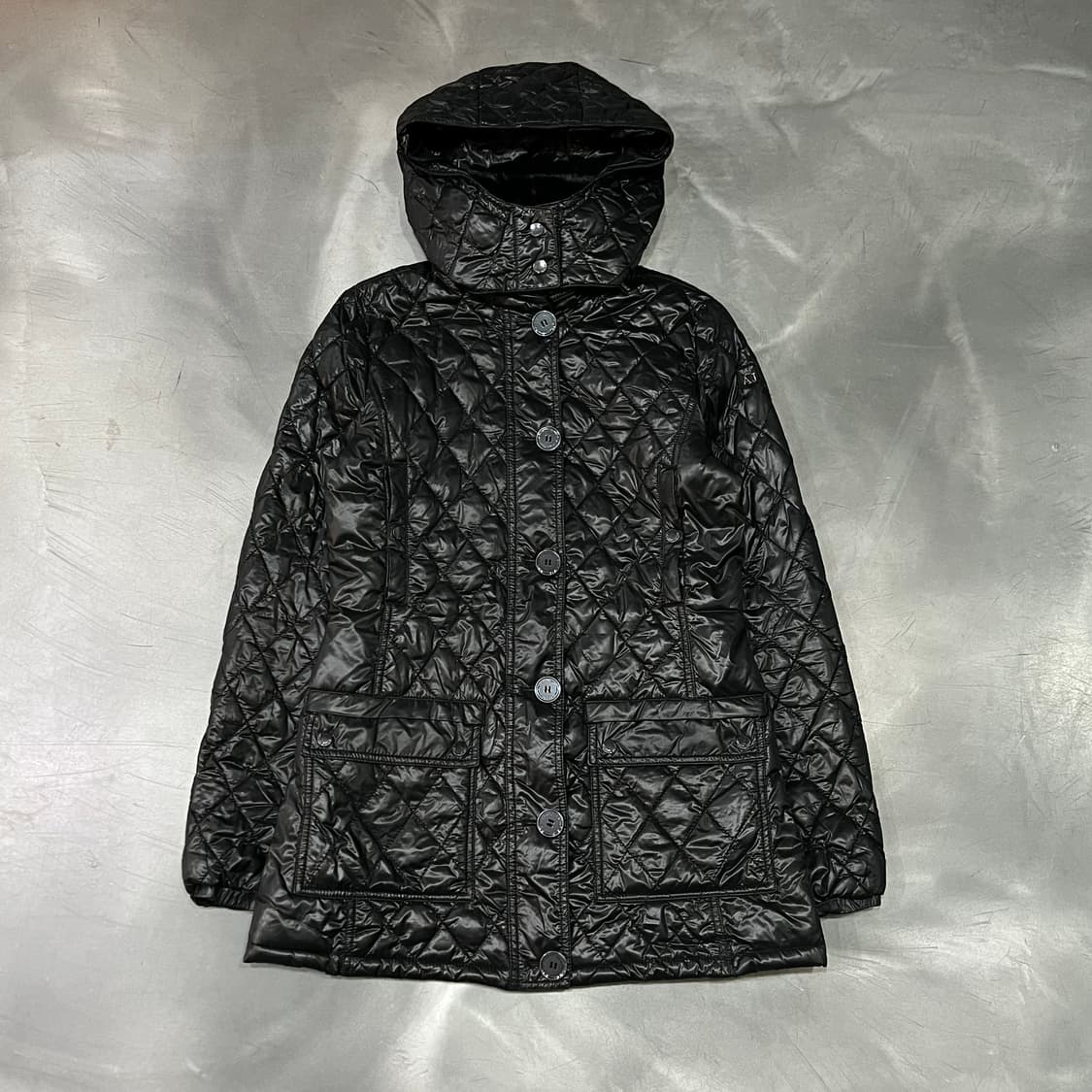  아르마니 진스 퍼 넥 퀼티드 자켓 y15082 상품이미지1