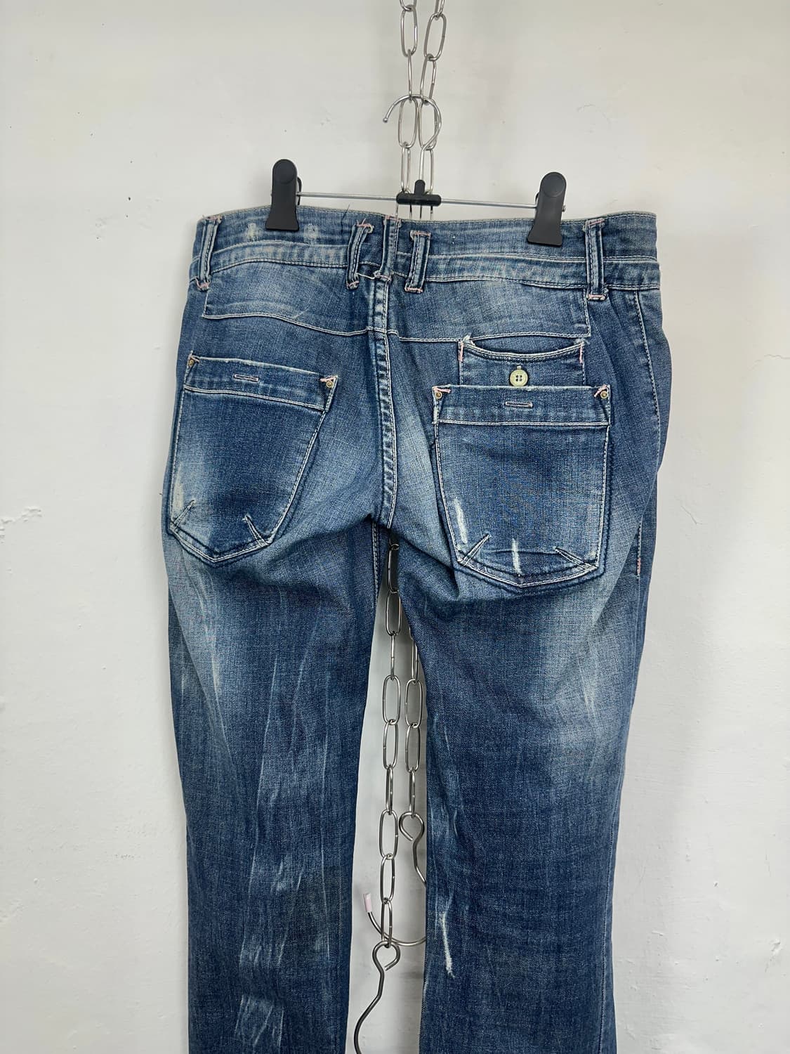 Zara TRF Double Button Washed Denim 상품이미지9