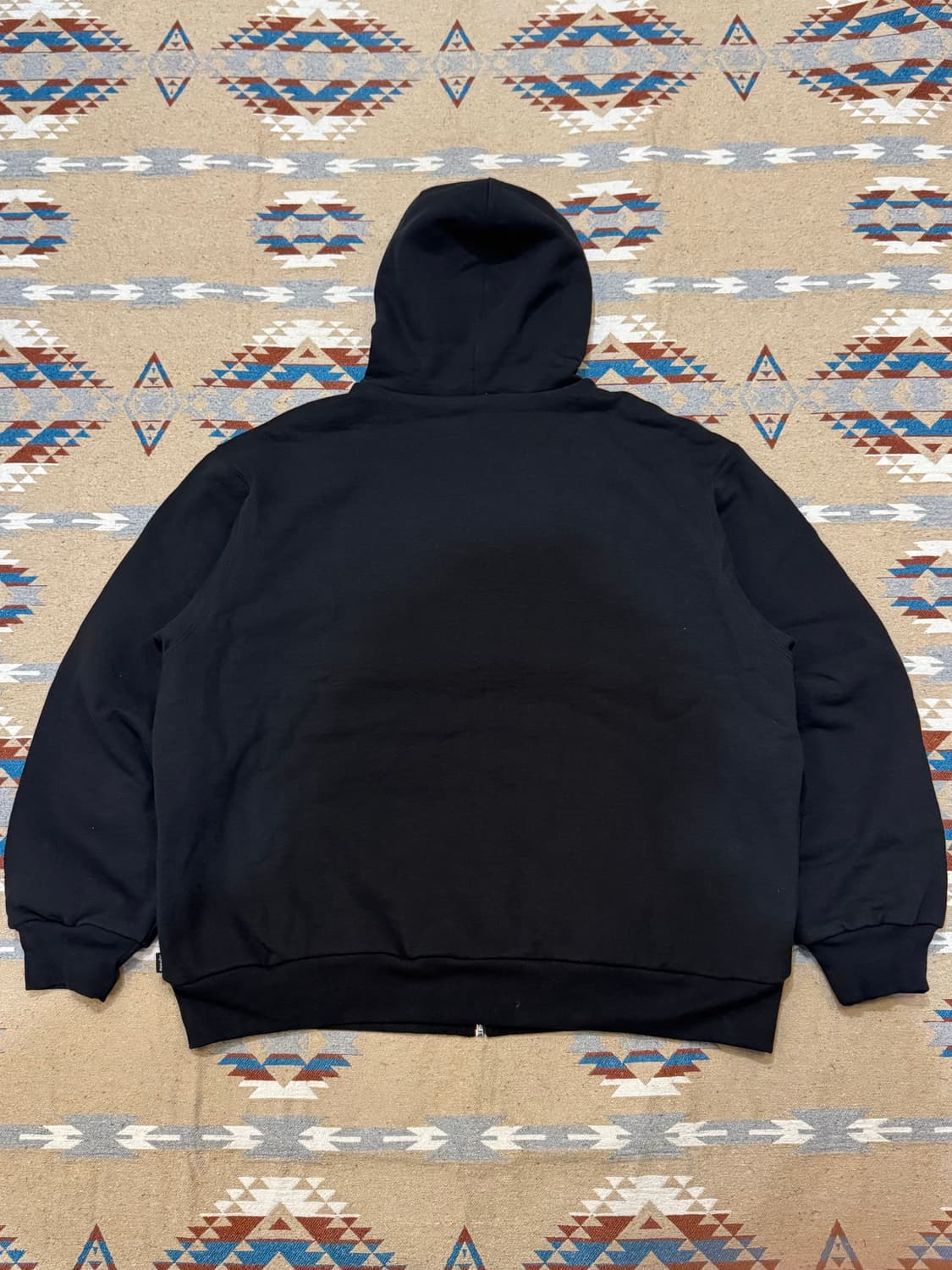 [L] 슈프림 아크 써멀 라인드 집업 후드 스웨트 셔츠 블랙 24FW 상품이미지5