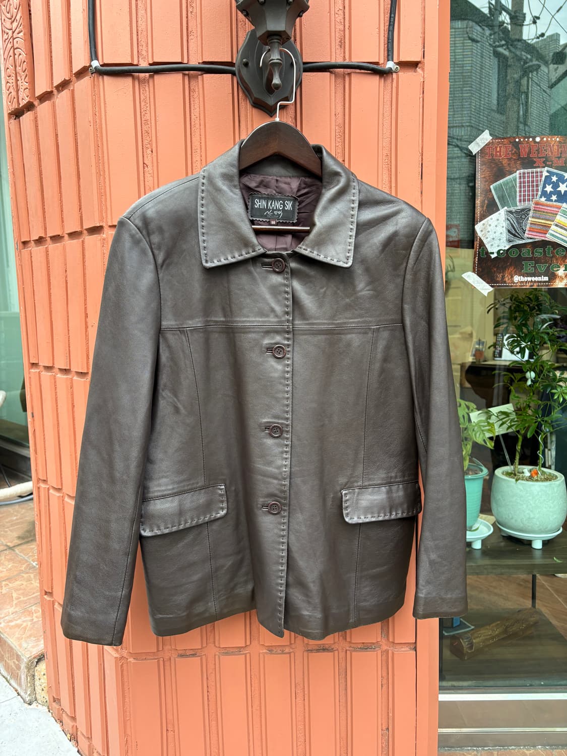 Vintage 양가죽 자켓 상품이미지1