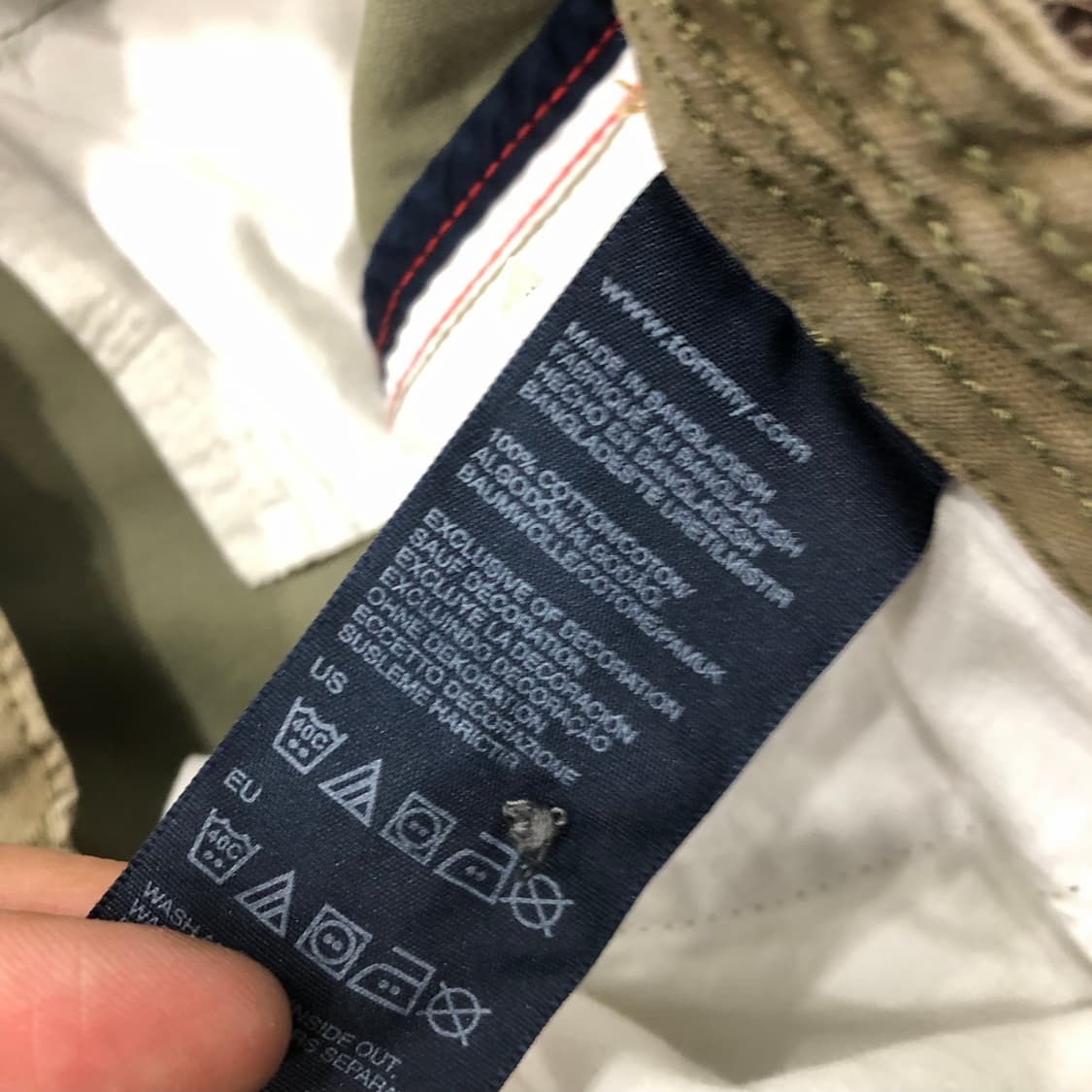 32 타미힐피거 코튼 카고 팬츠 상품이미지6