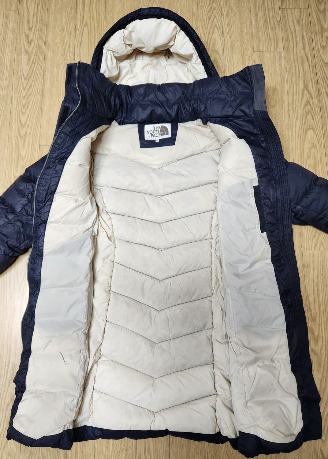 노스페이스 우먼 화이트라벨 몬타누스 롱 구스다운 쟈켓, 롱 구스다운 점퍼 상품이미지3