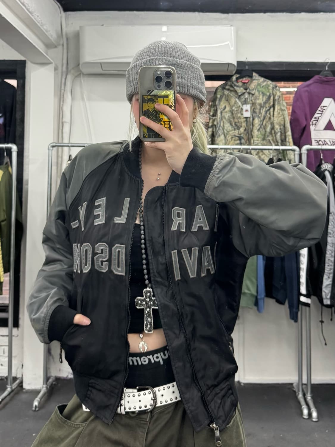 할리데이비슨 100주년 봄버 자켓 상품이미지1