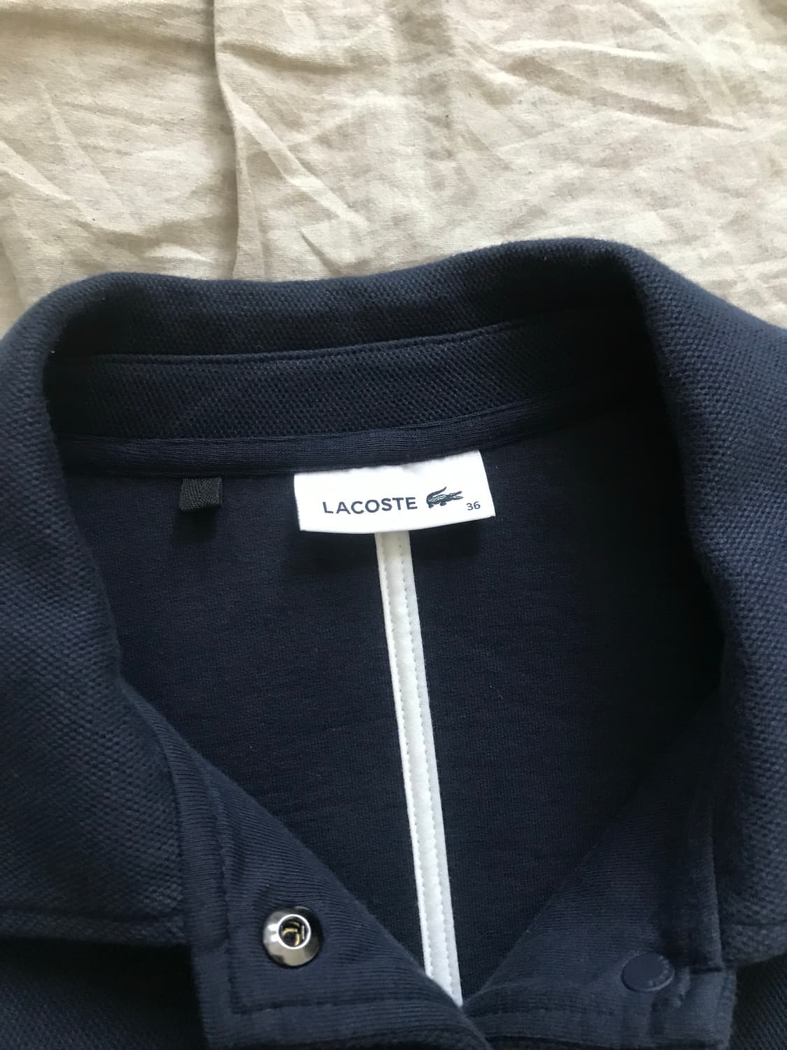 대장급 라코스테 신형택 바시티 카라 자켓 상품이미지7