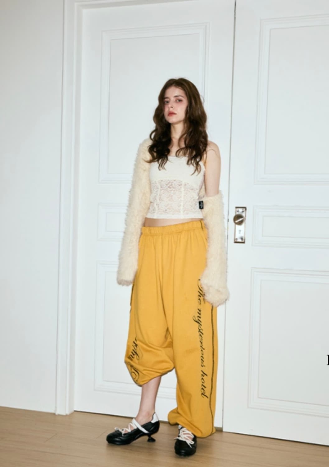 더미스테리어스호텔 크롭 퍼 볼레로 상품이미지4