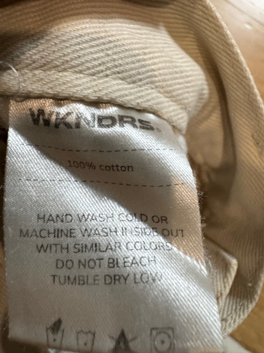 위캔더스 CHAIN STITCH DENIM PANTS 상품이미지6